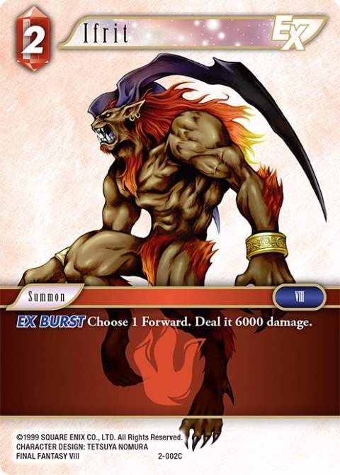 Ifrit EX [Opus II] | Boutique FDB TCG