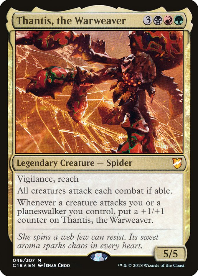 Thantis, the Warweaver [Commander 2018] | Boutique FDB TCG