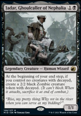 Jadar, Ghoulcaller of Nephalia (Promo Pack) [Innistrad: Midnight Hunt Promos] | Boutique FDB TCG