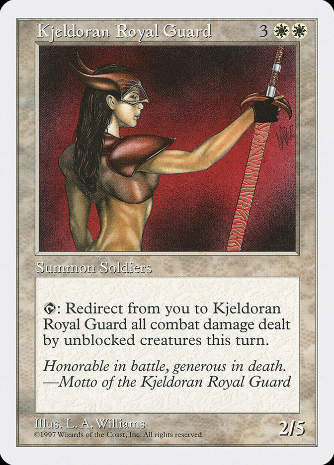 Kjeldoran Royal Guard [Fifth Edition] | Boutique FDB TCG