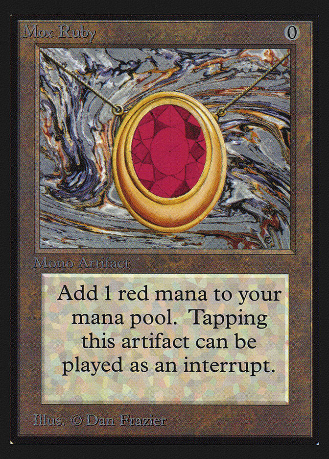 Mox Ruby [International Collectors' Edition] | Boutique FDB TCG