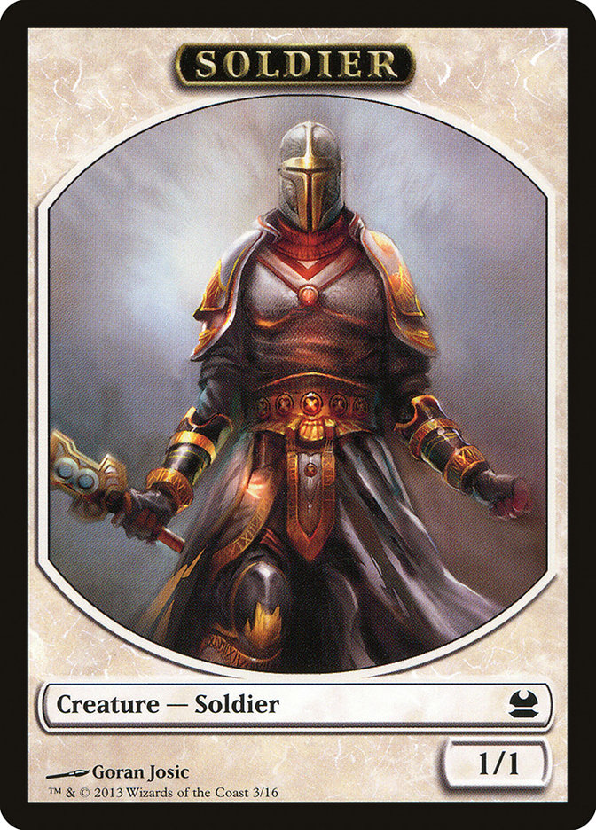 Soldier Token [Modern Masters Tokens] | Boutique FDB TCG