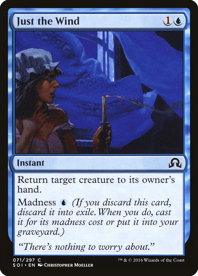 Just the Wind [Shadows over Innistrad] | Boutique FDB TCG