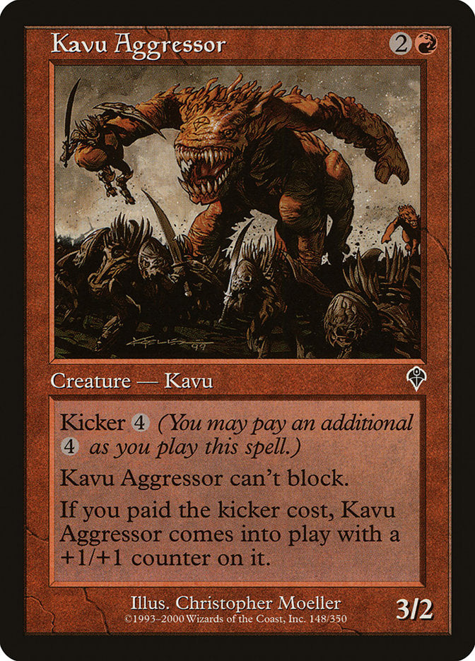Kavu Aggressor [Invasion] | Boutique FDB TCG