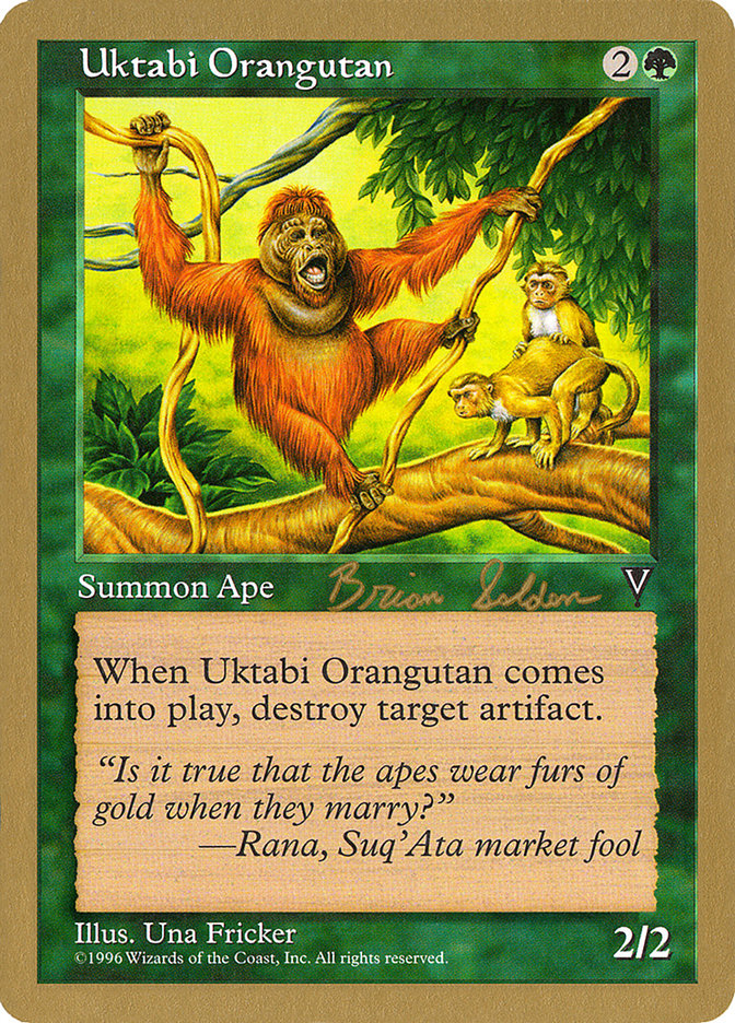 Uktabi Orangutan (Brian Selden) [World Championship Decks 1998] | Boutique FDB TCG
