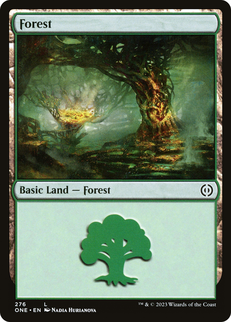 Forest (276) [Phyrexia: All Will Be One] | Boutique FDB TCG