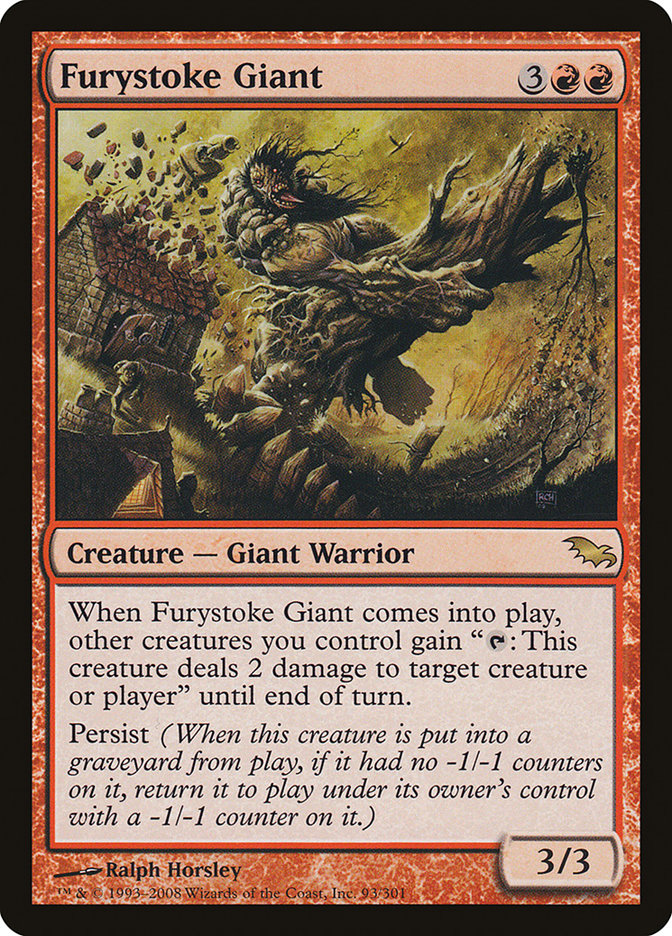 Furystoke Giant [Shadowmoor] | Boutique FDB TCG
