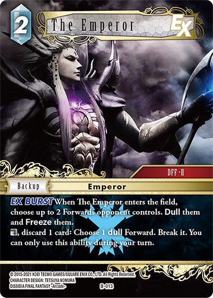 The Emperor EX [Boss Deck: Chaos] | Boutique FDB TCG