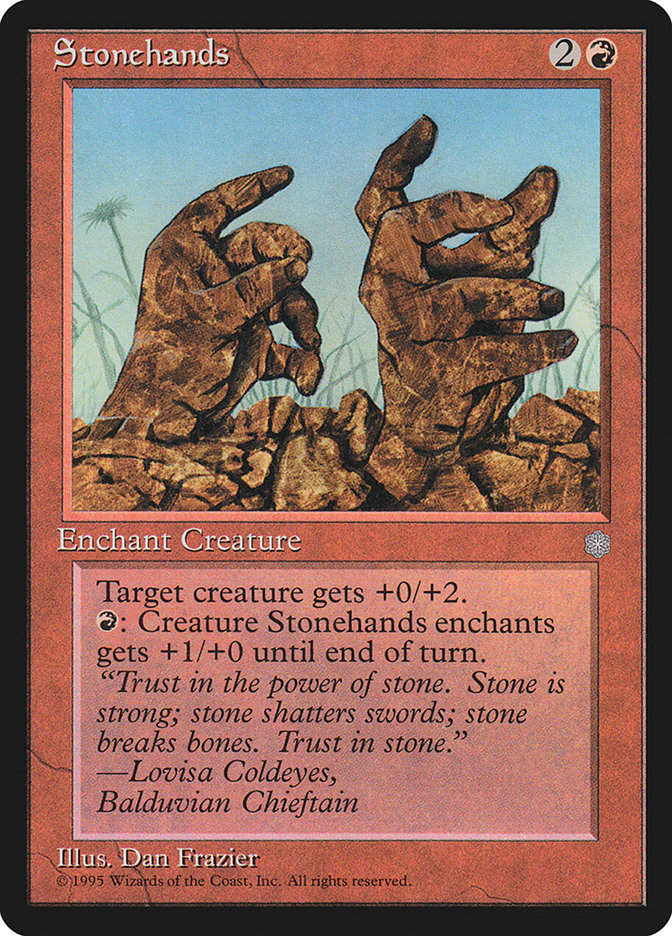 Stonehands [Ice Age] | Boutique FDB TCG