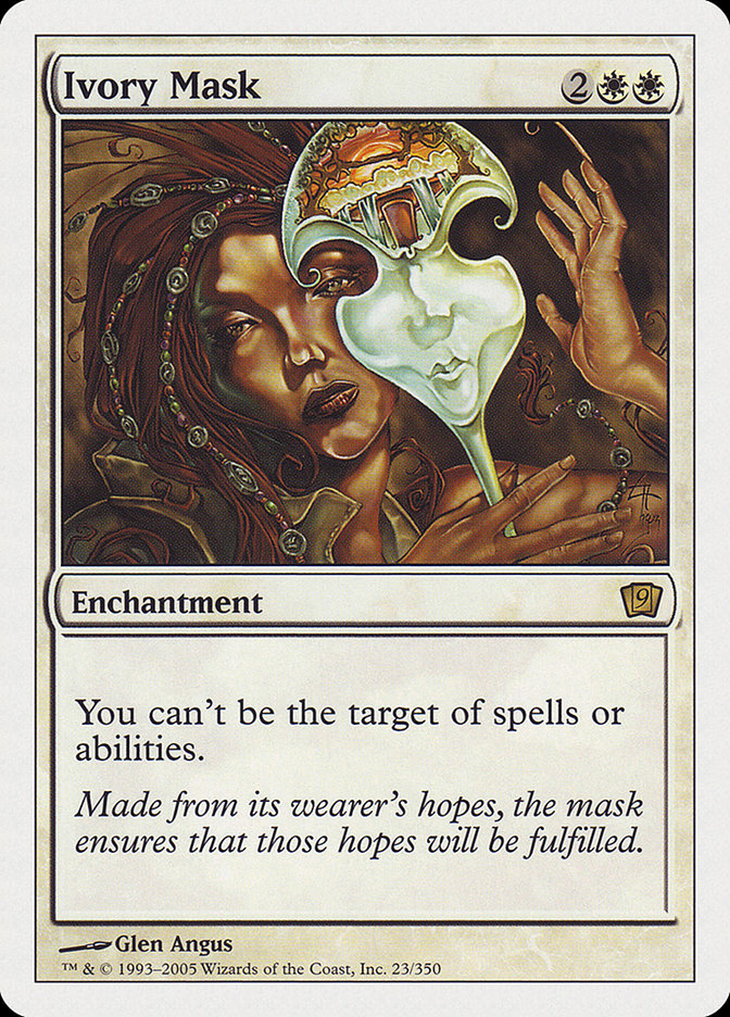 Ivory Mask [Ninth Edition] | Boutique FDB TCG