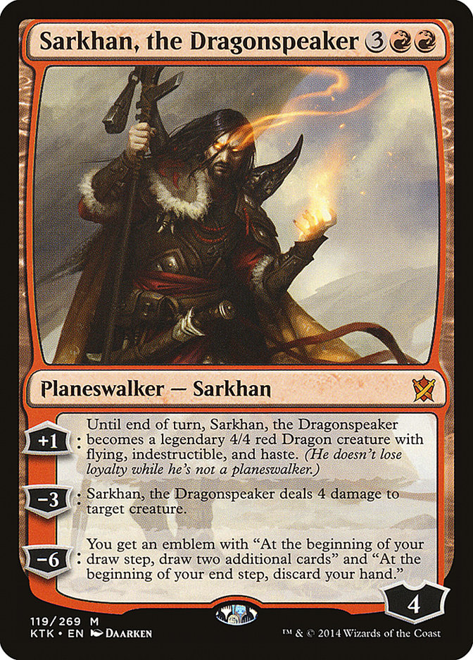 Sarkhan, the Dragonspeaker [Khans of Tarkir] | Boutique FDB TCG
