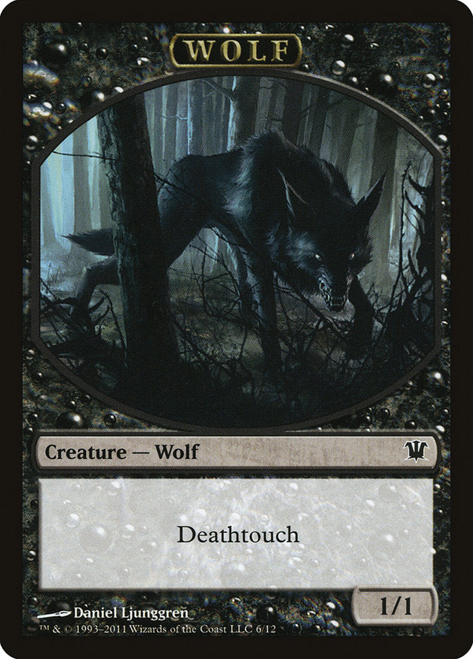 Wolf Token (6/12) [Innistrad Tokens] | Boutique FDB TCG