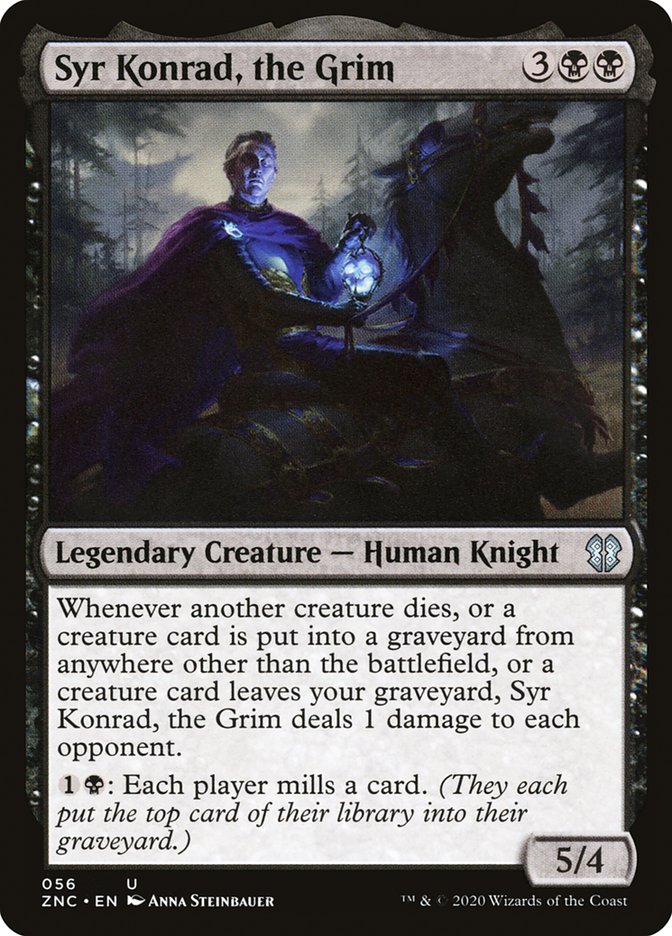 Syr Konrad, the Grim [Zendikar Rising Commander] | Boutique FDB TCG