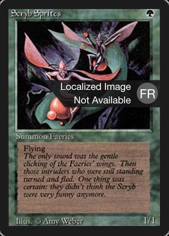 Scryb Sprites [Foreign Black Border] | Boutique FDB TCG