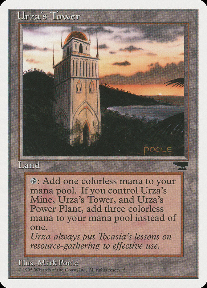 Urza's Tower (Sunset) [Chronicles] | Boutique FDB TCG