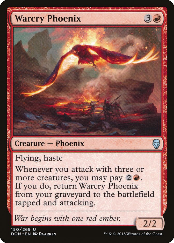 Warcry Phoenix [Dominaria] | Boutique FDB TCG