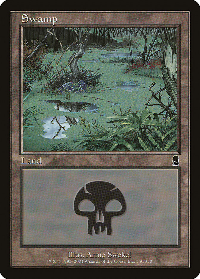 Swamp (340) [Odyssey] | Boutique FDB TCG