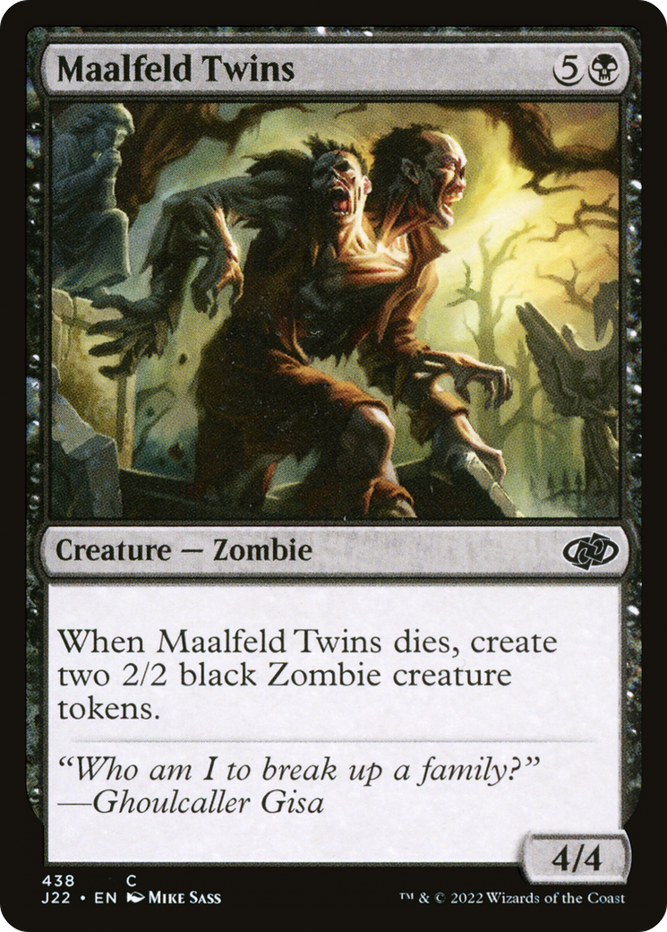 Maalfeld Twins [Jumpstart 2022] | Boutique FDB TCG