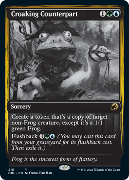 Croaking Counterpart [Innistrad: Double Feature] | Boutique FDB TCG