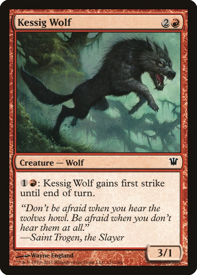 Kessig Wolf [Innistrad] | Boutique FDB TCG