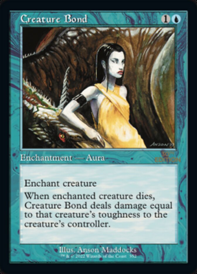 Creature Bond (Retro) [30th Anniversary Edition] | Boutique FDB TCG
