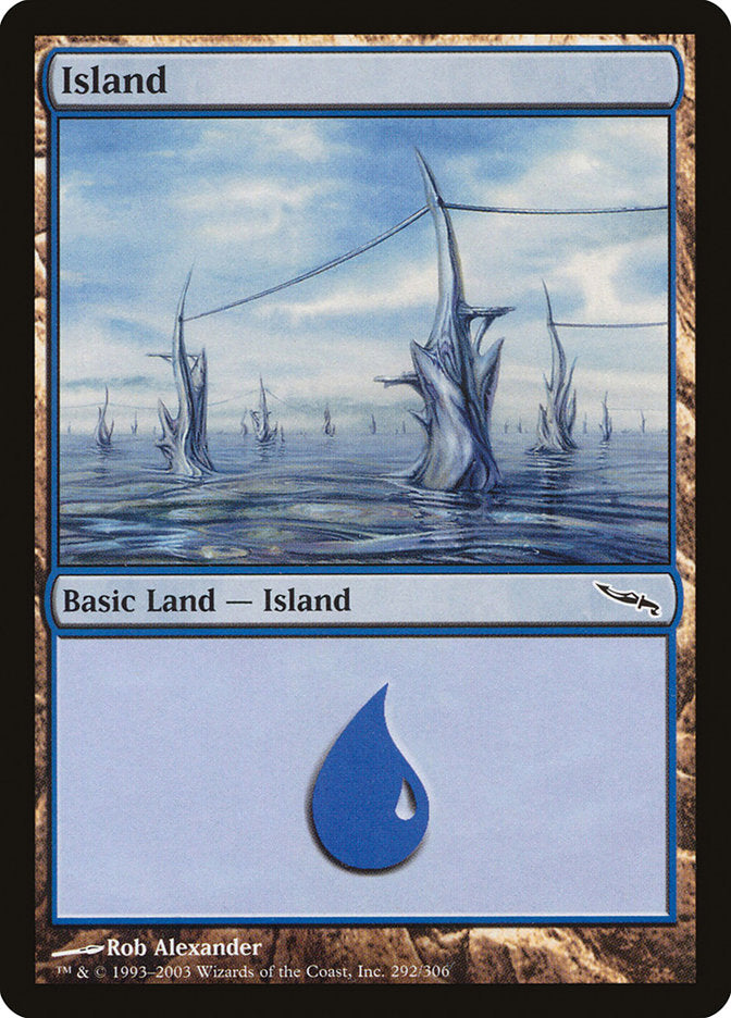 Island (292) [Mirrodin] | Boutique FDB TCG