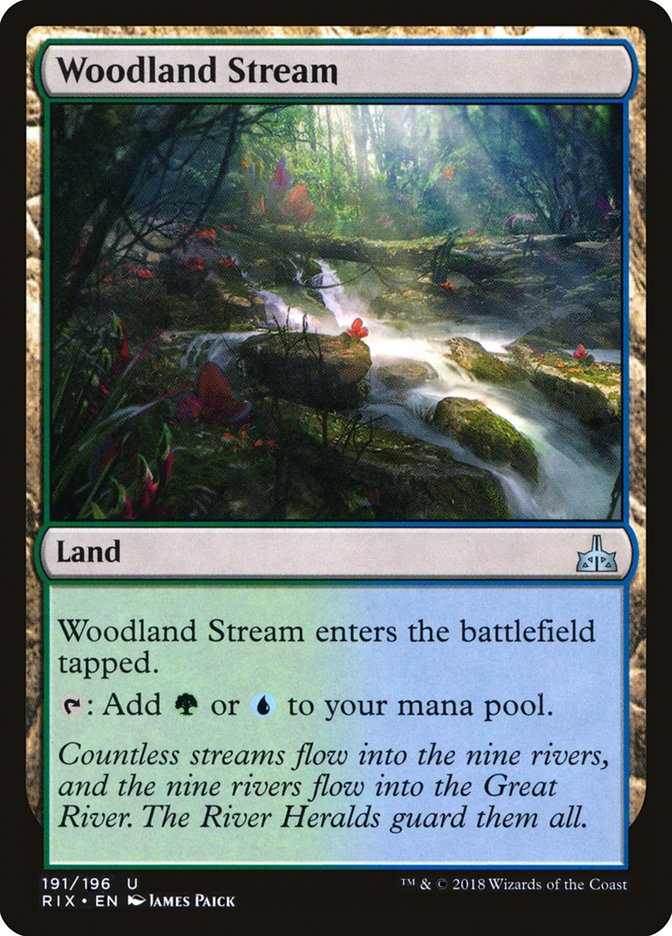 Woodland Stream [Rivals of Ixalan] | Boutique FDB TCG
