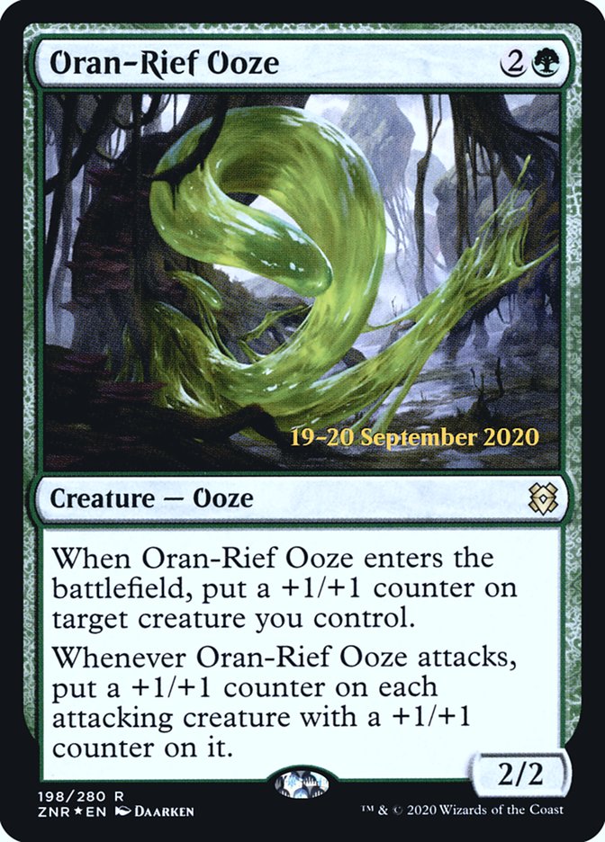 Oran-Rief Ooze [Zendikar Rising Prerelease Promos] | Boutique FDB TCG