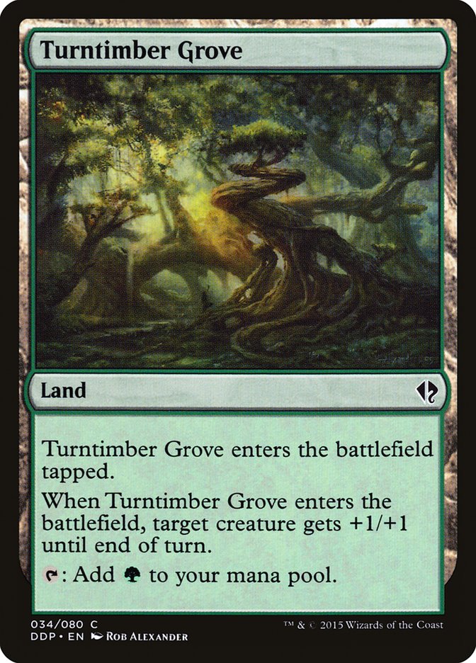 Turntimber Grove [Duel Decks: Zendikar vs. Eldrazi] | Boutique FDB TCG