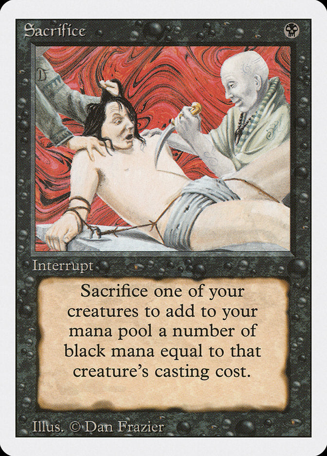 Sacrifice [Revised Edition] | Boutique FDB TCG