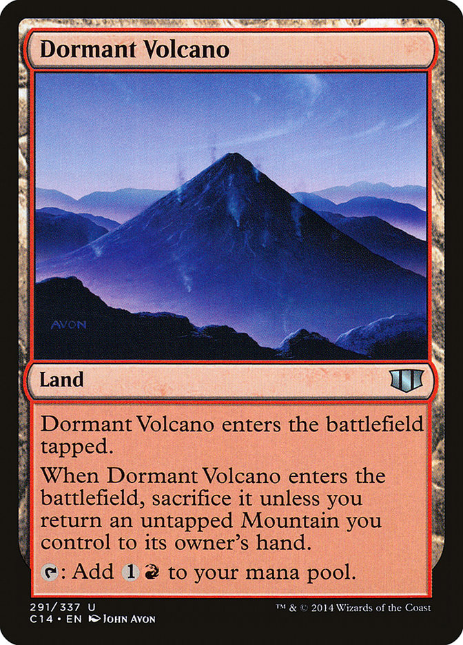 Dormant Volcano [Commander 2014] | Boutique FDB TCG