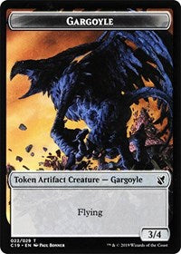 Gargoyle // Egg Double-Sided Token [Commander 2019 Tokens] | Boutique FDB TCG