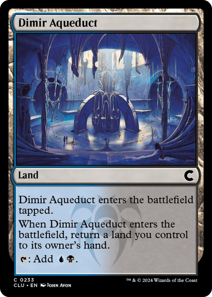 Dimir Aqueduct [Ravnica: Clue Edition] | Boutique FDB TCG