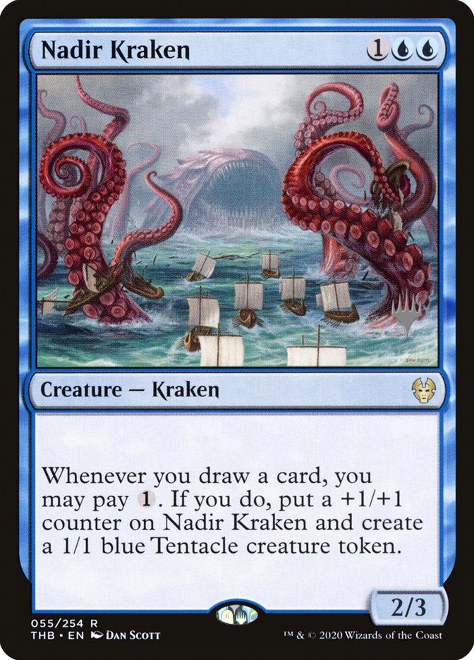 Nadir Kraken (Promo Pack) [Theros Beyond Death Promos] | Boutique FDB TCG