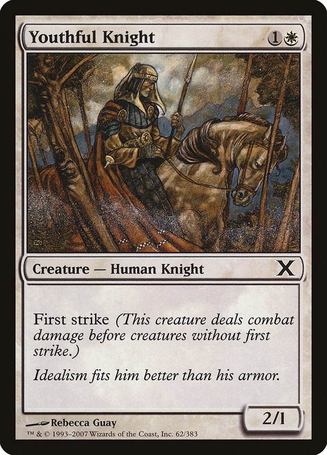 Youthful Knight [Tenth Edition] | Boutique FDB TCG