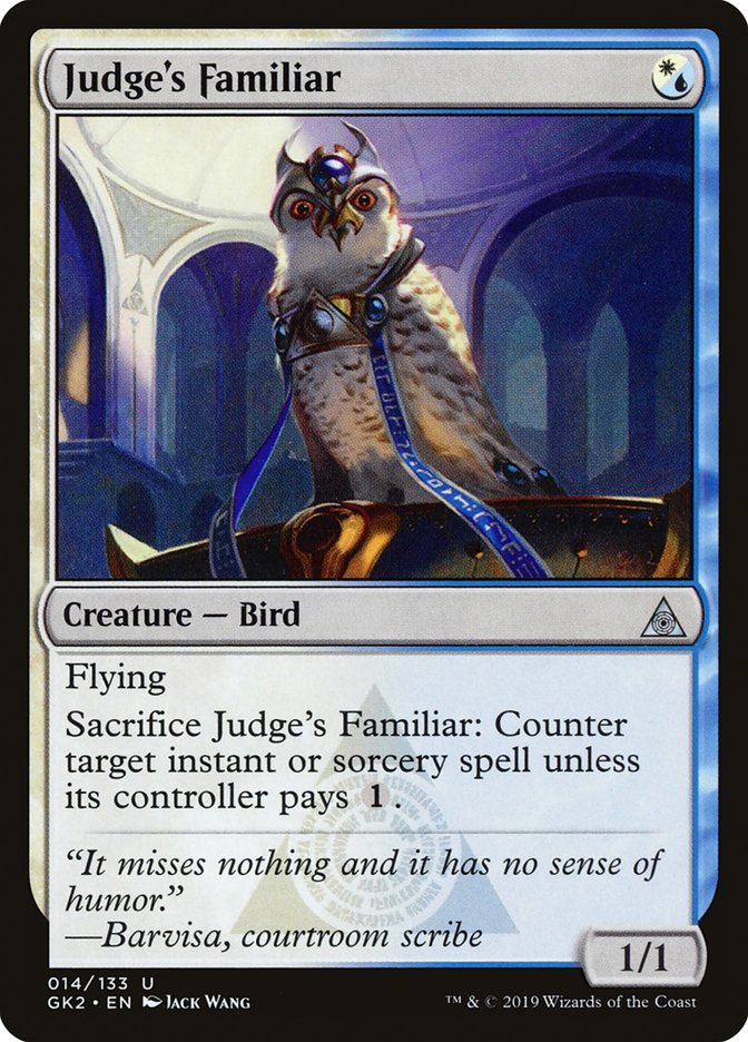 Judge's Familiar [Ravnica Allegiance Guild Kit] | Boutique FDB TCG