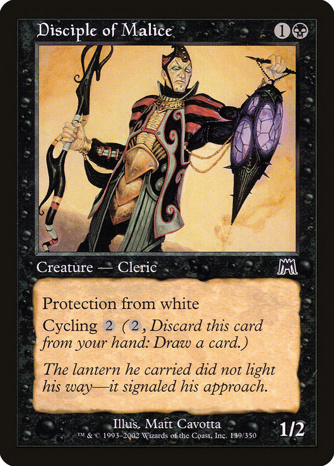 Disciple of Malice [Onslaught] | Boutique FDB TCG