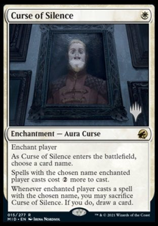 Curse of Silence (Promo Pack) [Innistrad: Midnight Hunt Promos] | Boutique FDB TCG