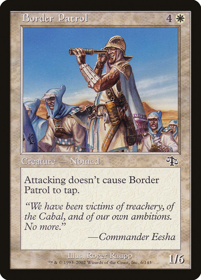 Border Patrol [Judgment] | Boutique FDB TCG