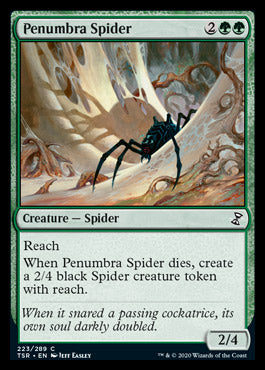 Penumbra Spider [Time Spiral Remastered] | Boutique FDB TCG