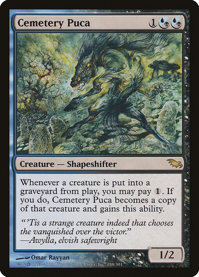 Cemetery Puca [Shadowmoor] | Boutique FDB TCG