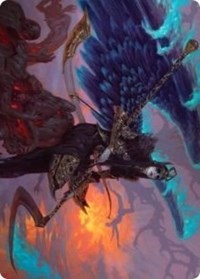 Eradicator Valkyrie Art Card [Kaldheim Art Series] | Boutique FDB TCG