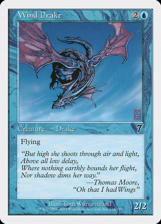 Wind Drake [Seventh Edition] | Boutique FDB TCG