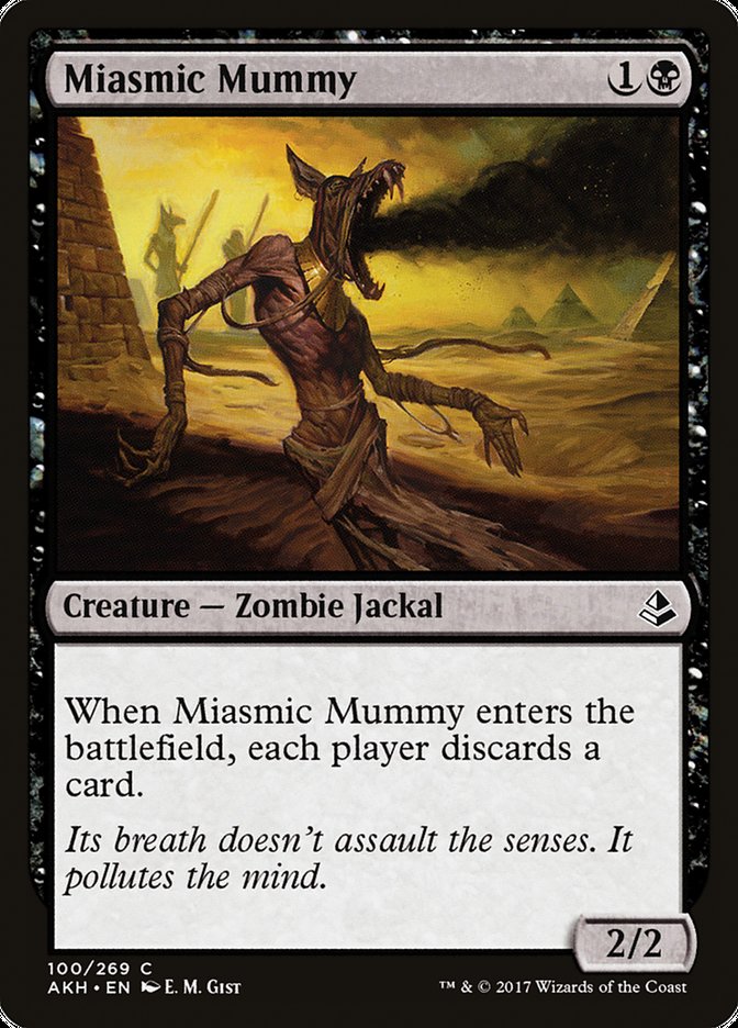 Miasmic Mummy [Amonkhet] | Boutique FDB TCG