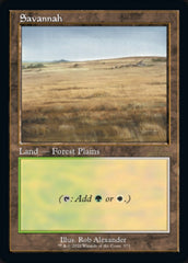 Savannah (Retro) [30th Anniversary Edition] | Boutique FDB TCG
