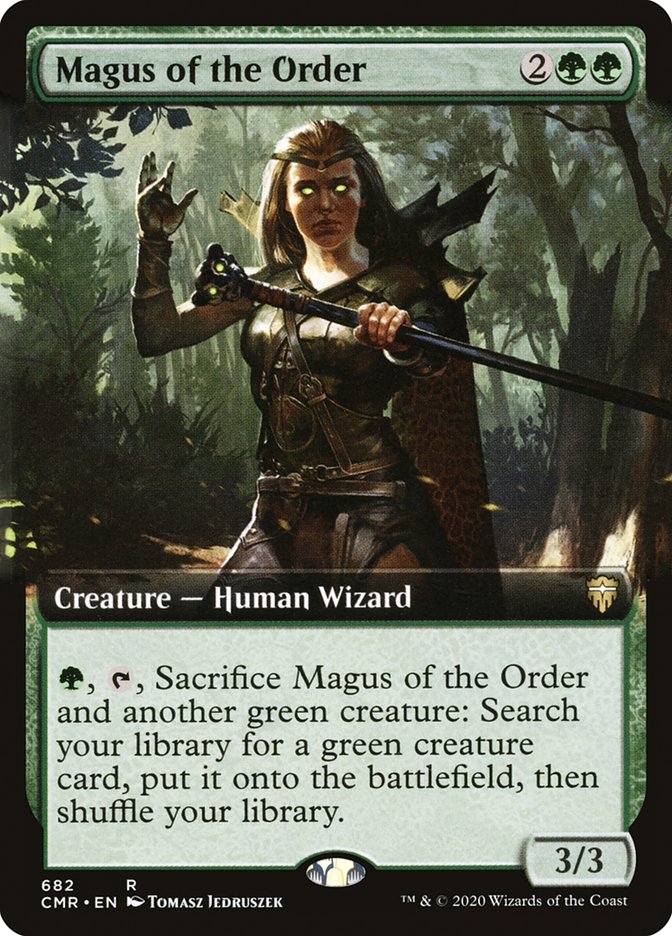 Magus of the Order (Extended Art) [Commander Legends] | Boutique FDB TCG