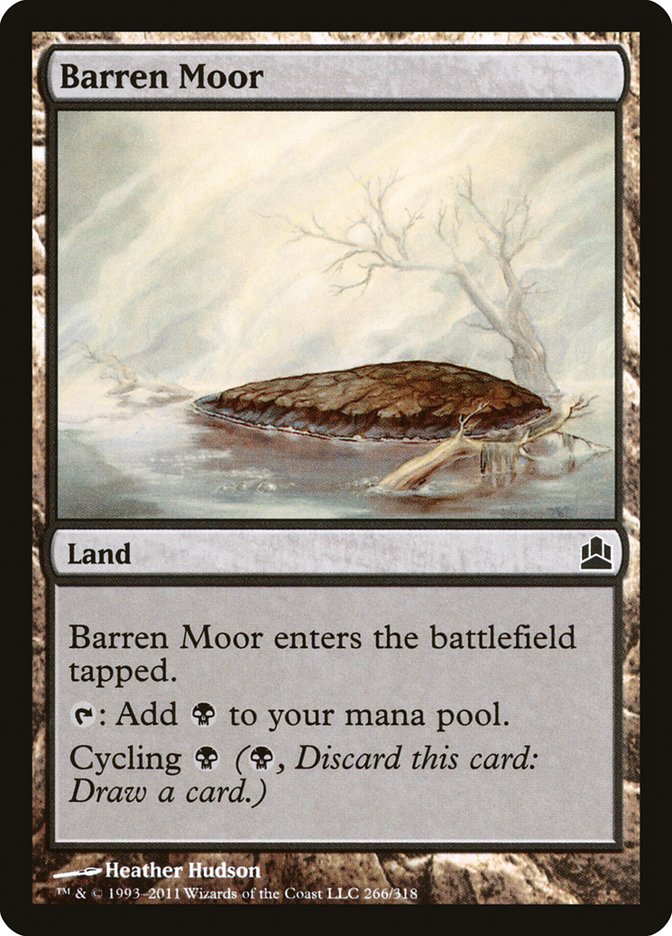 Barren Moor [Commander 2011] | Boutique FDB TCG