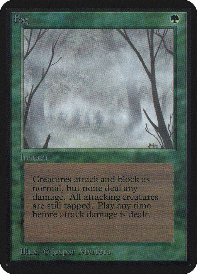 Fog [Alpha Edition] | Boutique FDB TCG