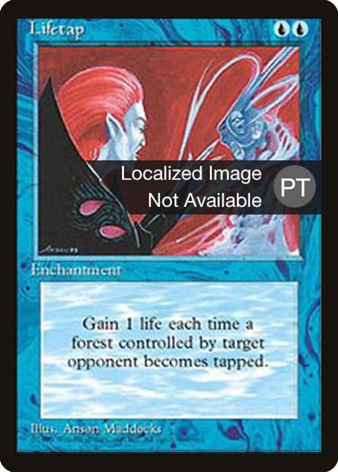 Lifetap [Fourth Edition (Foreign Black Border)] | Boutique FDB TCG