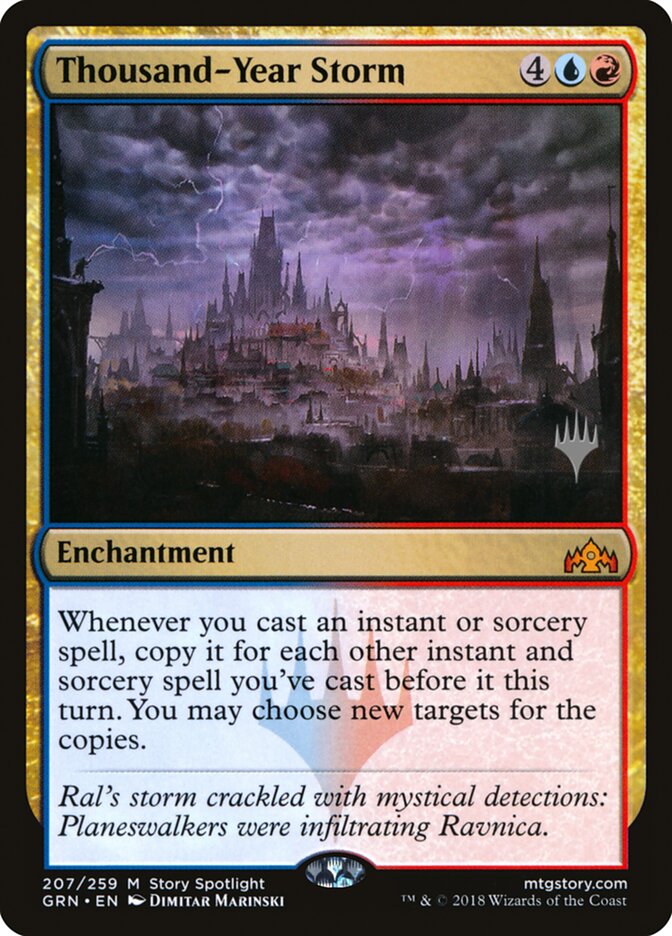 Thousand-Year Storm [Guilds of Ravnica Promos] | Boutique FDB TCG